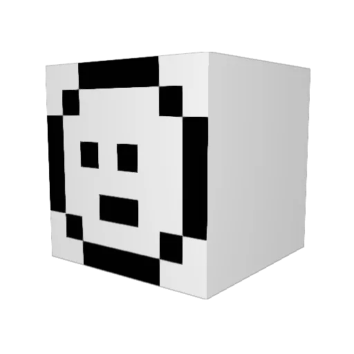 watislao Minecraft avatar head, 3D render