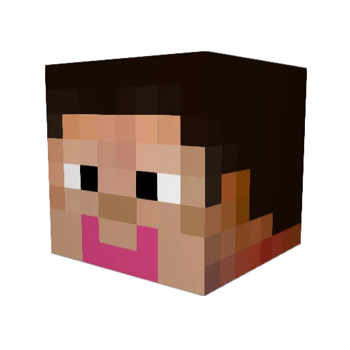 watoson4486 Minecraft avatar head, 3D render