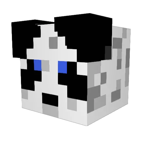 watugo100 Minecraft avatar head, 3D render