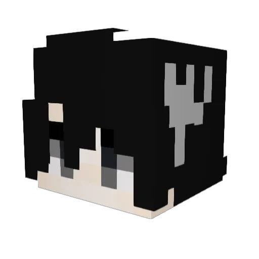 watuup2123 Minecraft avatar head, 3D render