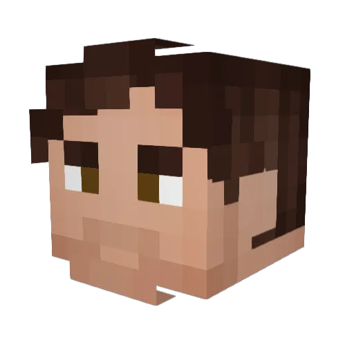 watykanczyk__ Minecraft avatar head, 3D render