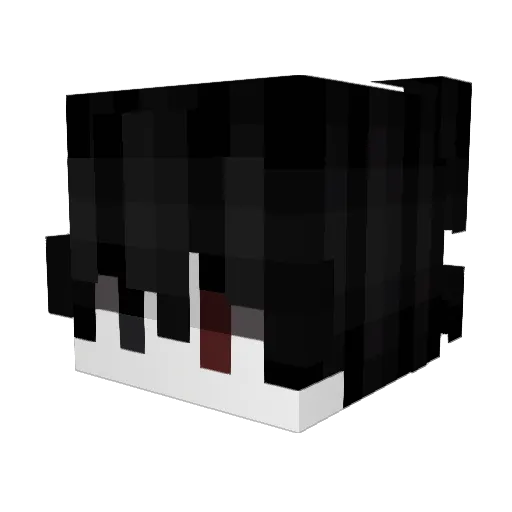 waveformn Minecraft avatar head, 3D render