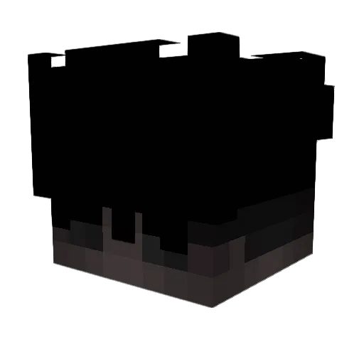 wavesnow532_ Minecraft avatar head, 3D render