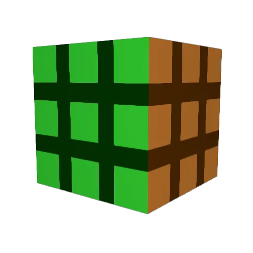 wavey_davey Minecraft avatar head, 3D render