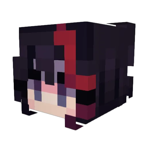 wawane51 Minecraft avatar head, 3D render