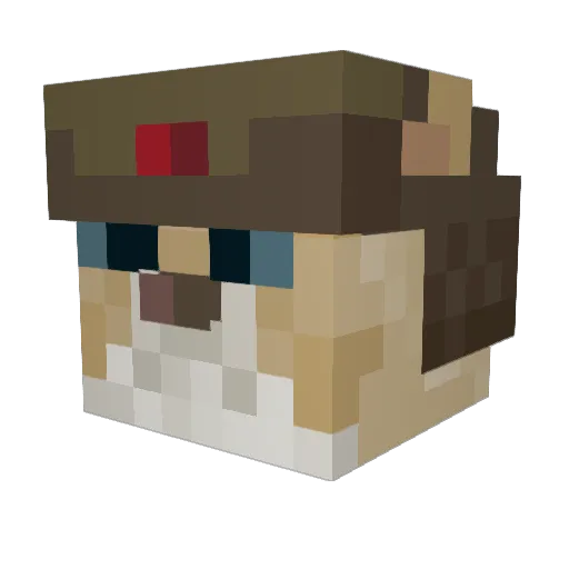 Minecraft-Avatar von wawrath: Kopf als 3D-Render