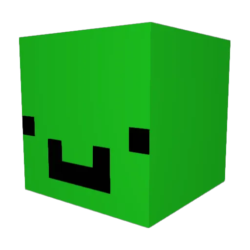 waxentrack2 Minecraft avatar head, 3D render