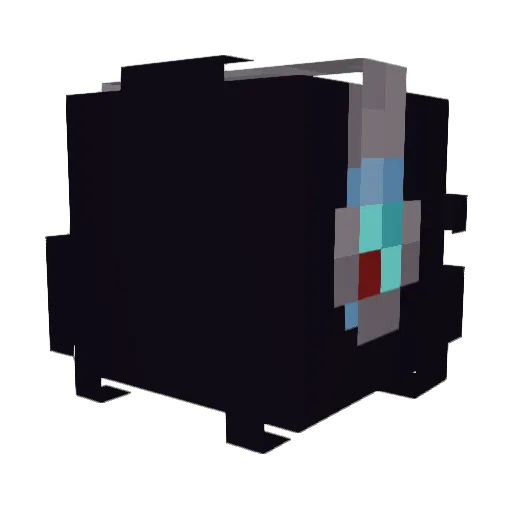 waxfeather_wings Minecraft avatar head, 3D render