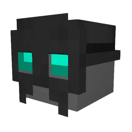 waxpancake Minecraft avatar head, 3D render