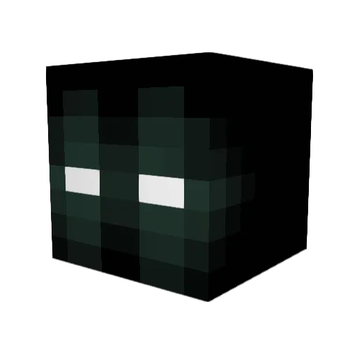 way2lose Minecraft avatar head, 3D render