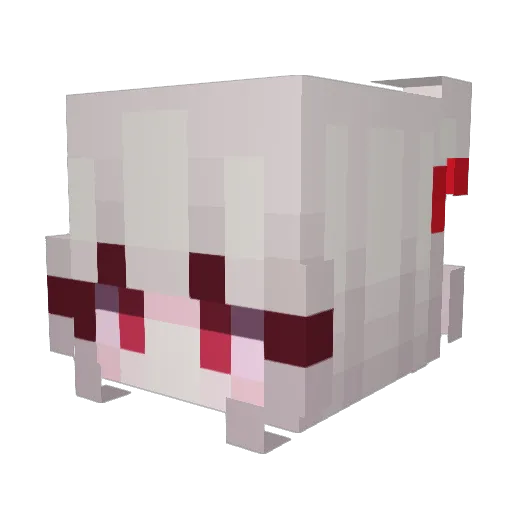 way6ix Minecraft avatar head, 3D render