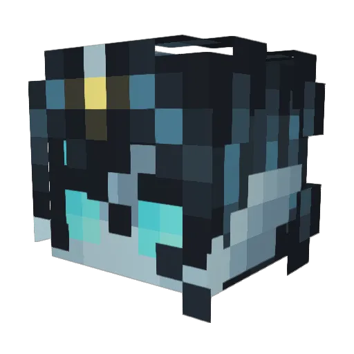 wayninjaDad Minecraft avatar head, 3D render