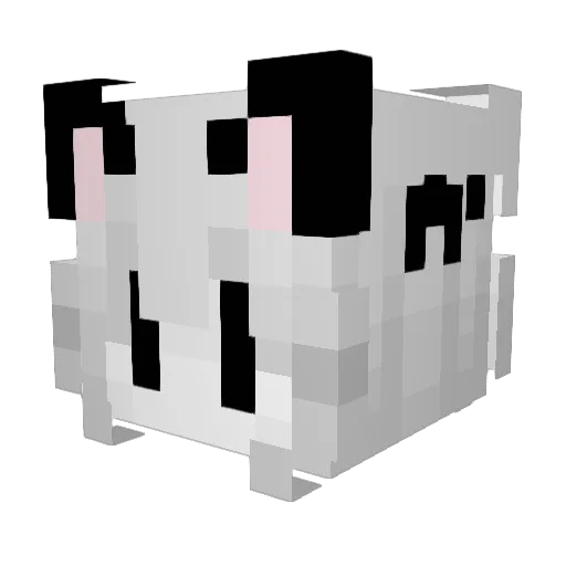 waytheqviterons Minecraft avatar head, 3D render