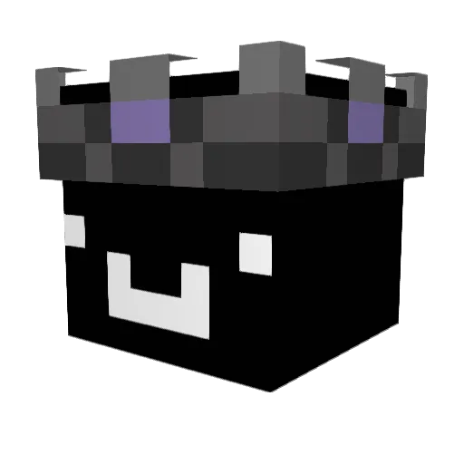 waz_zah Minecraft avatar head, 3D render