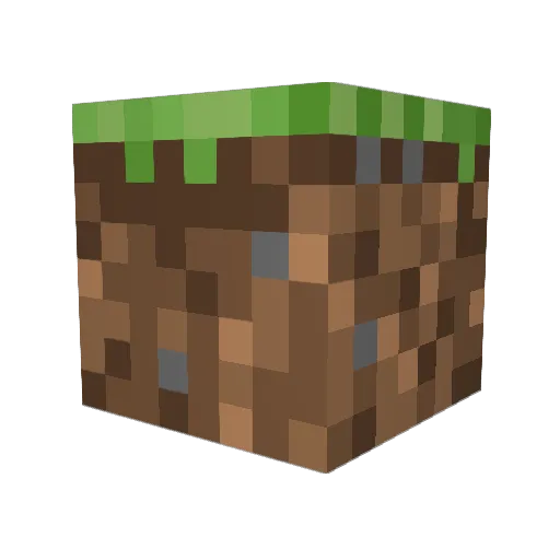 wbm_2233 Minecraft avatar head, 3D render
