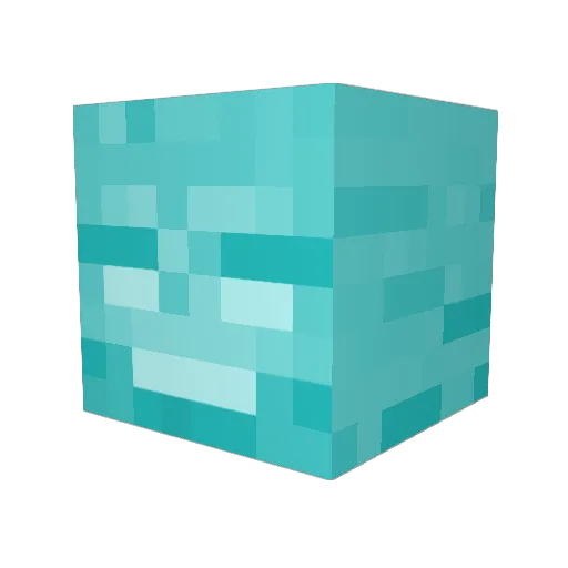 wdgskibidi Minecraft avatar head, 3D render