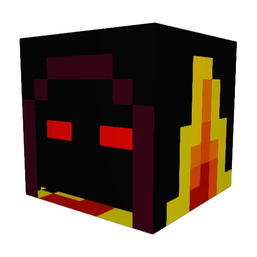wdsa1357 Minecraft avatar head, 3D render
