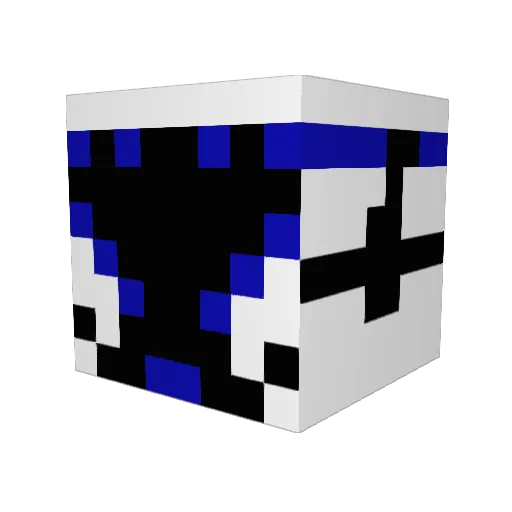 weanferrante Minecraft avatar head, 3D render