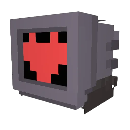 wearr Minecraft avatar head, 3D render
