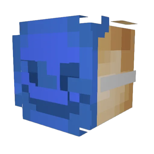wearyspiteful Minecraft avatar head, 3D render