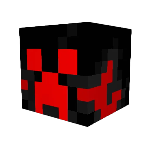 webby97 Minecraft avatar head, 3D render