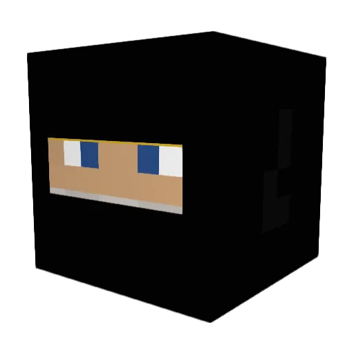 webcke121 Minecraft avatar head, 3D render