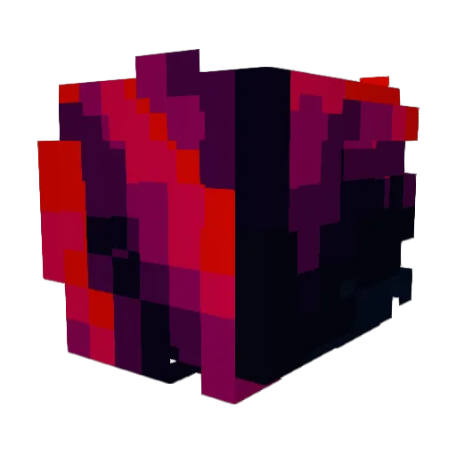 weber10 Minecraft avatar head, 3D render