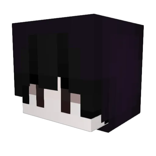 websave Minecraft avatar head, 3D render