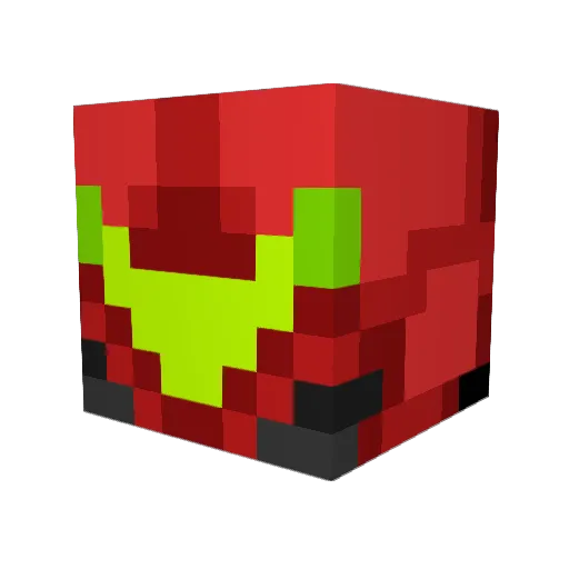 webslinger05 Minecraft avatar head, 3D render