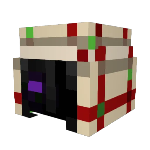 wecro Minecraft avatar head, 3D render