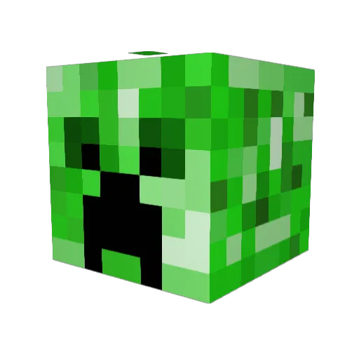 weddingbunions Minecraft avatar head, 3D render
