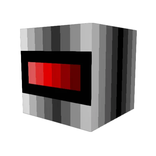 wedge198 Minecraft avatar head, 3D render