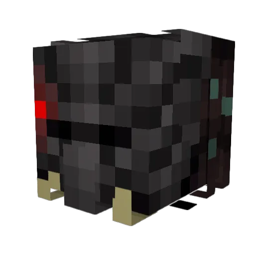 weedbob Minecraft avatar head, 3D render