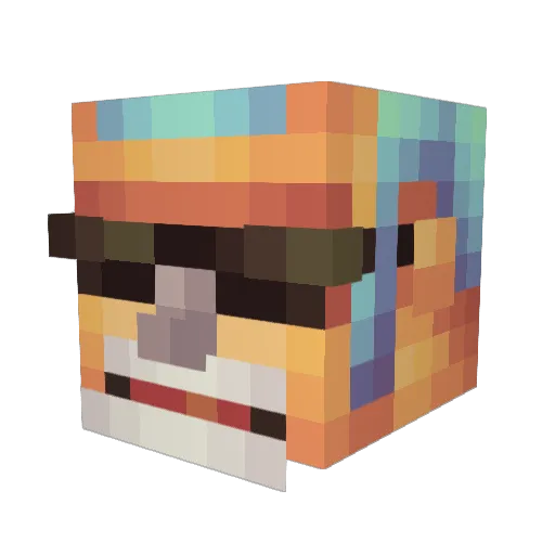 weedeater123786 Minecraft avatar head, 3D render