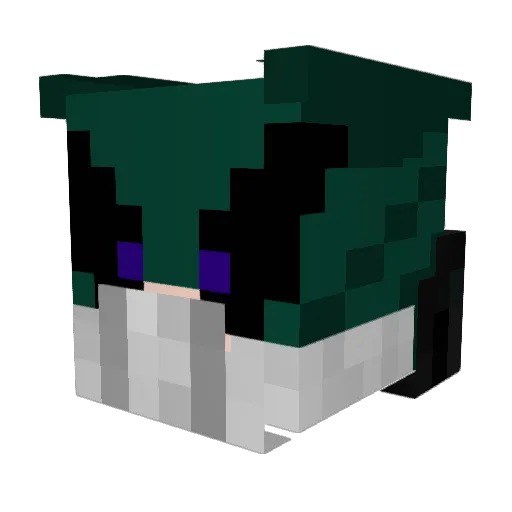 weejc123 Minecraft avatar head, 3D render