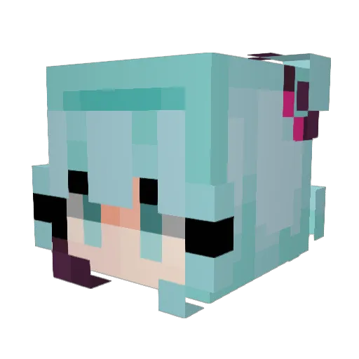 weeknd4ever Minecraft avatar head, 3D render