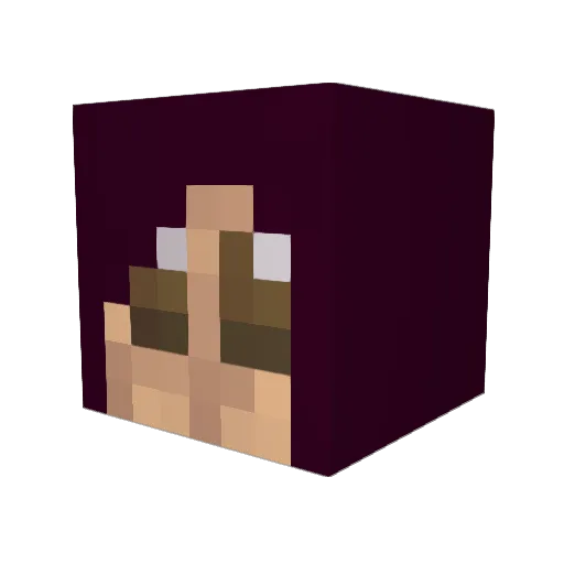 weemso Minecraft avatar head, 3D render