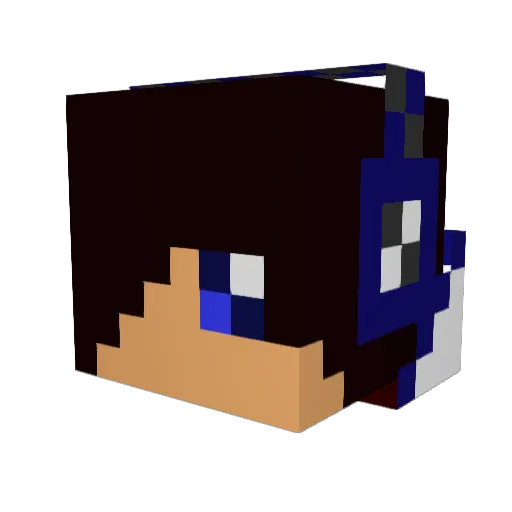 weerwolf04 Minecraft avatar head, 3D render