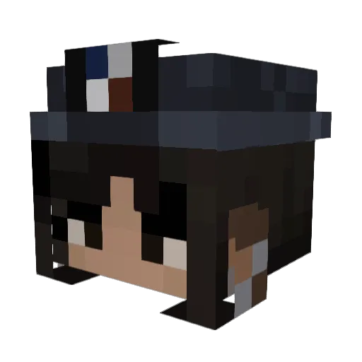 wehigalinbohhgob Minecraft avatar head, 3D render