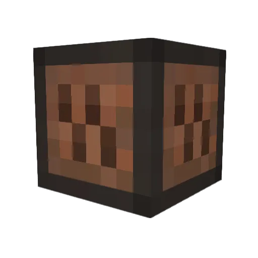 wehshd Minecraft avatar head, 3D render
