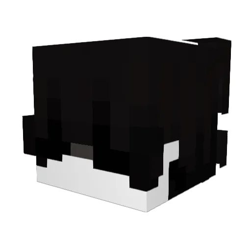 wei_ii Minecraft avatar head, 3D render
