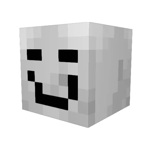 wei_jian Minecraft avatar head, 3D render