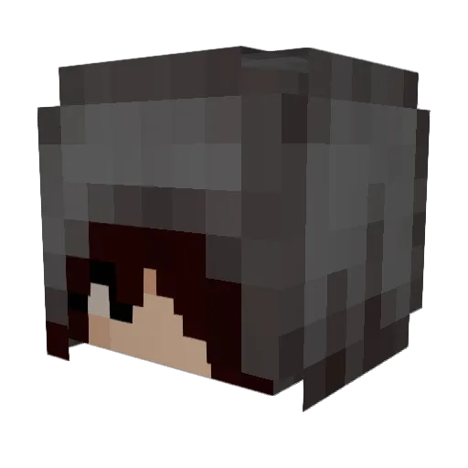 weigou233 Minecraft avatar head, 3D render