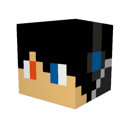 weilens Minecraft avatar head, 3D render