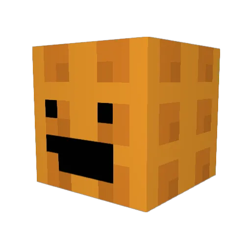 weirdwaffle123 Minecraft avatar head, 3D render