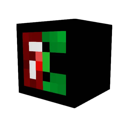 weixco Minecraft avatar head, 3D render