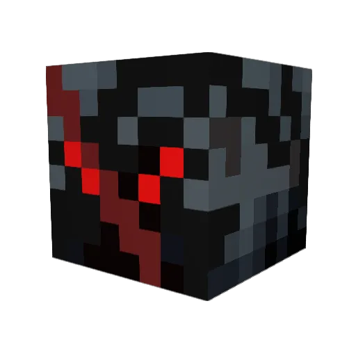 welkedan Minecraft avatar head, 3D render