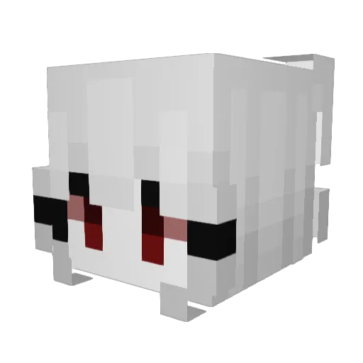 welli_ Minecraft avatar head, 3D render