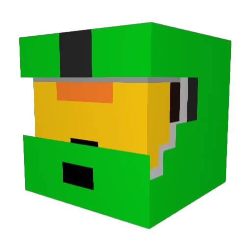 welshginger87 Minecraft avatar head, 3D render