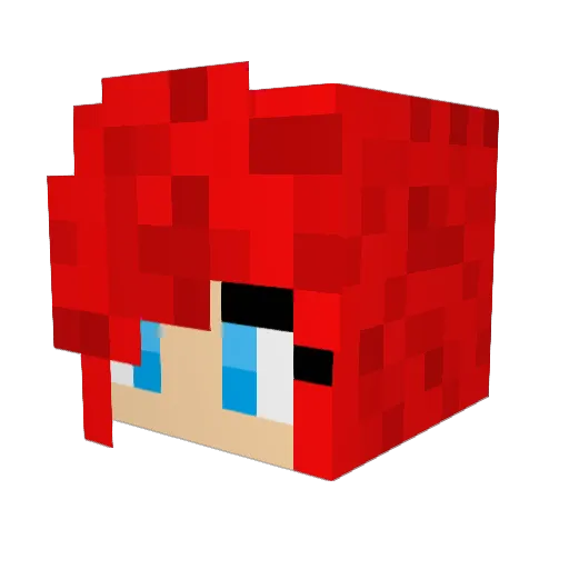 welteroberer10 Minecraft avatar head, 3D render